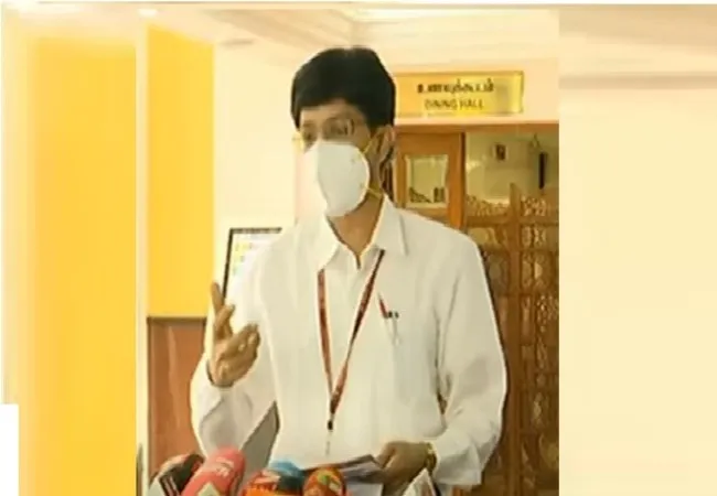 tamilnadu health secretary radhakrishnan pressmeet at delhi 